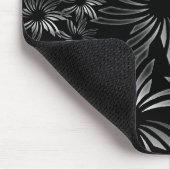 Tapis De Souris Fleurs d'argent (Coin)