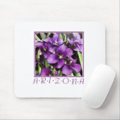 Tapis De Souris fleurs d'arizona violette mousepad (Avec souris)