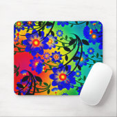 Tapis De Souris Fleurs d'art (Avec souris)