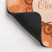 Tapis De Souris Fleurs d'automne Mousepad (Coin)