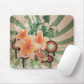 Tapis De Souris Fleurs de battement (Avec souris)