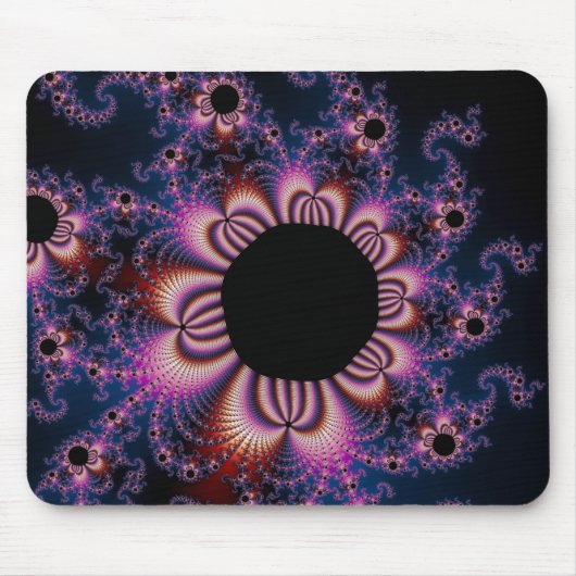 Tapis De Souris Fleurs de cactus - Mousepad fractal (Devant)