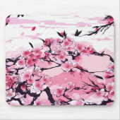 Tapis De Souris Fleurs de cerisiers (Devant)