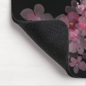 Tapis De Souris Fleurs de cerisiers en noir (Coin)