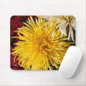 Tapis De Souris Fleurs de chrysanthème (Avec souris)