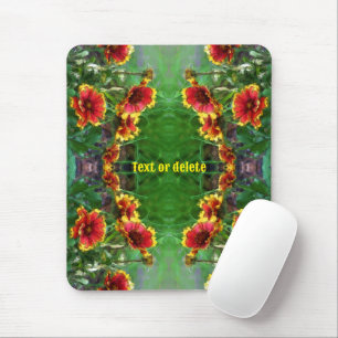 Tapis De Souris Fleurs de couverture - Fleurs - Aquarelle Personna