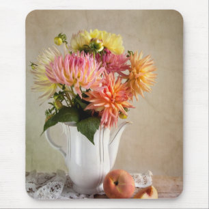 Tapis De Souris Fleurs de dahlia