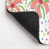 Tapis De Souris Fleurs de Fiesta tropicales (Coin)