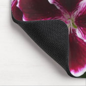 Tapis De Souris Fleurs de géranium Regal Élégant Maroon Floral Lug (Coin)