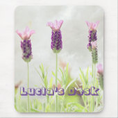 Tapis De Souris Fleurs de lavande (Devant)