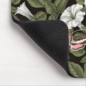 Tapis De Souris Fleurs de lune et sphinx Mois (Coin)