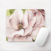 Tapis De Souris Fleurs de Magnolia (Avec souris)