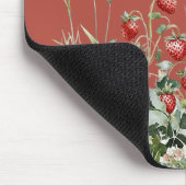 Tapis De Souris Fleurs de marguerite aux fraises (Coin)