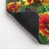 Tapis De Souris Fleurs de marguerite Blanket Aquarelle (Coin)