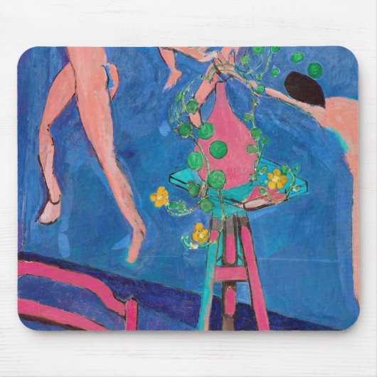 Tapis De Souris Fleurs de Nasturtium dans l'Atelier, Matisse (Devant)