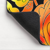 Tapis De Souris Fleurs de néon (Coin)