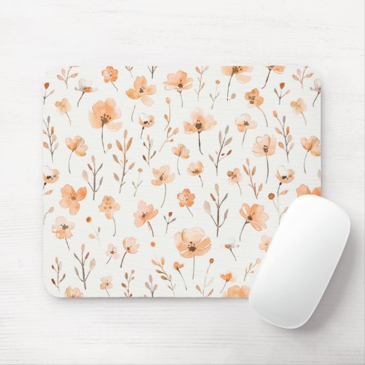 Tapis De Souris Fleurs de Pêcher Pêcher (Avec souris)