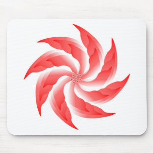 TAPIS DE SOURIS FLEURS DE PINWHEEL