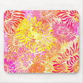Tapis De Souris Fleurs de printemps colorées (Devant)