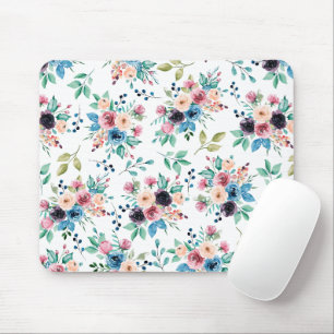 Tapis De Souris Fleurs de printemps colorées motif