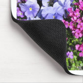 Tapis De Souris Fleurs de printemps mauves (Coin)