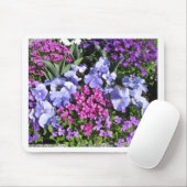 Tapis De Souris Fleurs de printemps mauves (Avec souris)