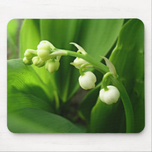 Tapis De Souris fleurs de ressort - le muguet