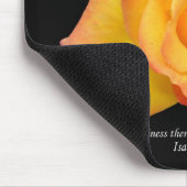 Tapis De Souris Fleurs De Rose Jaune Du Champ Mousepad (Coin)