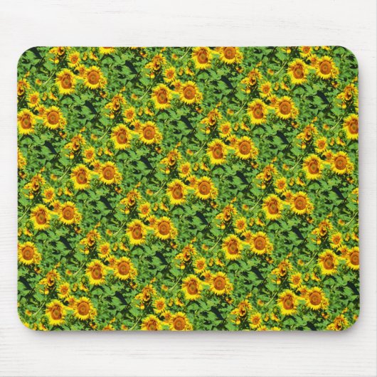 Tapis De Souris Fleurs de soleil (Devant)
