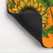 Tapis De Souris Fleurs de soleil (Coin)