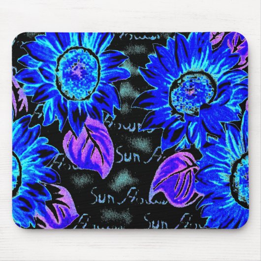 Tapis De Souris Fleurs de soleil (Devant)
