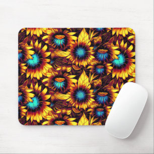 Tapis De Souris Fleurs de soleil lumineuses