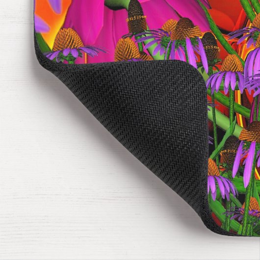 Tapis De Souris Fleurs de soleil Mousepad (Coin)