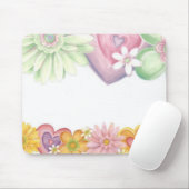 Tapis De Souris Fleurs de temps (Avec souris)