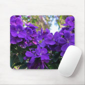 Tapis De Souris Fleurs de Tibouchina (Avec souris)
