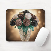 Tapis De Souris Fleurs de verre (Avec souris)