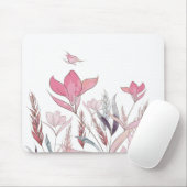 Tapis De Souris Fleurs d'eau (Avec souris)