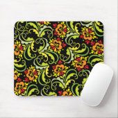 Tapis De Souris fleurs décoratives (Avec souris)