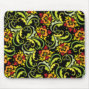 Tapis De Souris fleurs décoratives
