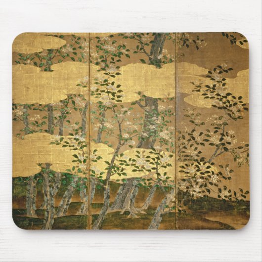 Tapis De Souris Fleurs des camélias (Devant)