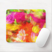 Tapis De Souris Fleurs d'été (Avec souris)