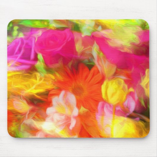 Tapis De Souris Fleurs d'été (Devant)