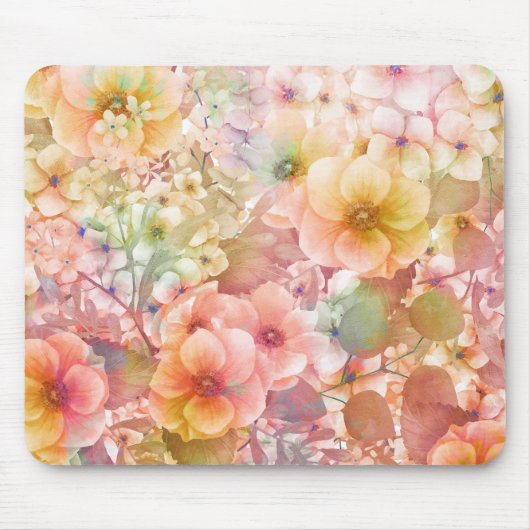 Tapis De Souris Fleurs d'été (Devant)
