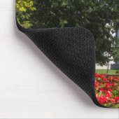 Tapis De Souris Fleurs devant le bâtiment du Capitole d'État (Coin)