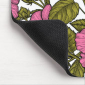 Tapis De Souris Fleurs d'hibiscus roses (Coin)