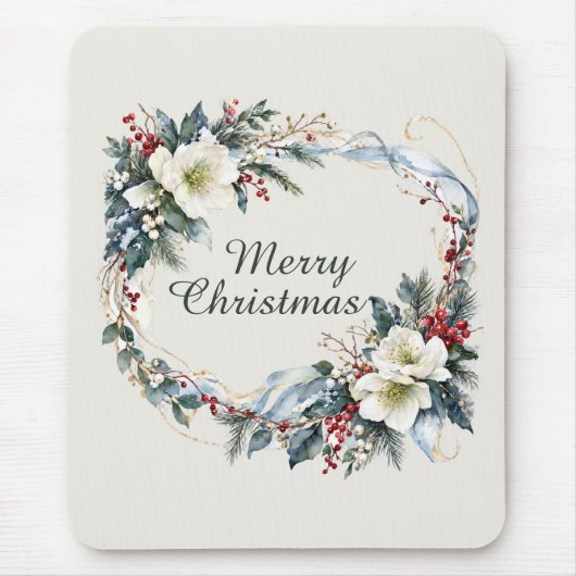 Tapis De Souris Fleurs d'hiver (Devant)