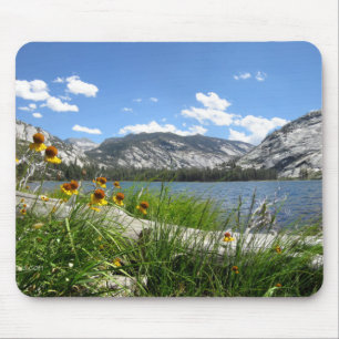 Tapis De Souris Fleurs du lac Merced - Yosemite