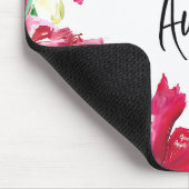 Tapis De Souris Fleurs du mois de naissance/Août (Coin)