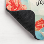 Tapis De Souris Fleurs du mois de naissance/Janvier (Coin)