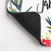 Tapis De Souris Fleurs du mois de naissance/Janvier (Coin)